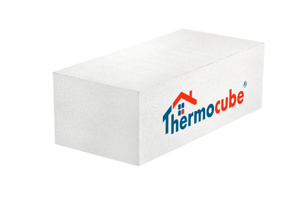 Стеновой газобетонный блок Thermocube, D500,  600х200-400х250 мм